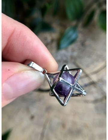 Amethist merkabah kooihanger 3