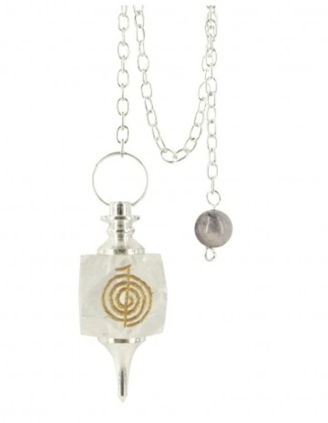 Bergkristal reiki pendel