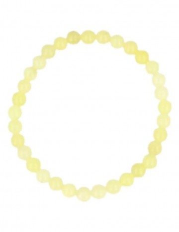 Kralen kinderarmbandje 4 mm jade olijf 0