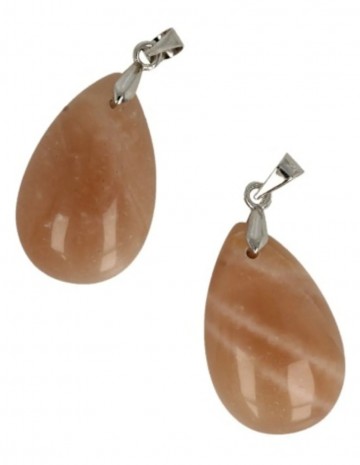 The drop of maansteen oranje hanger 1